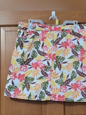 Hearts Of Palm Tropical Skort Womens 14